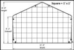 12'Wx20'Lx8'H heavy duty portable garage